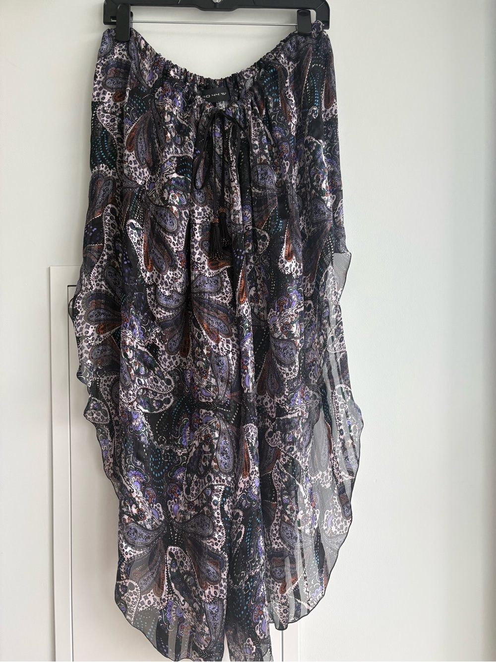 Etro Sheer Paisley pants ,